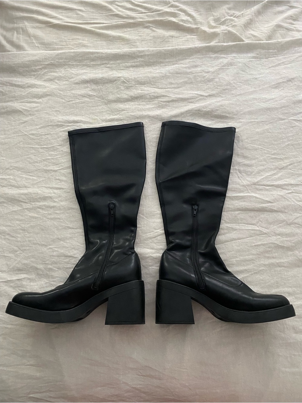Universal Thread Tall Square Toe Heeled Boots